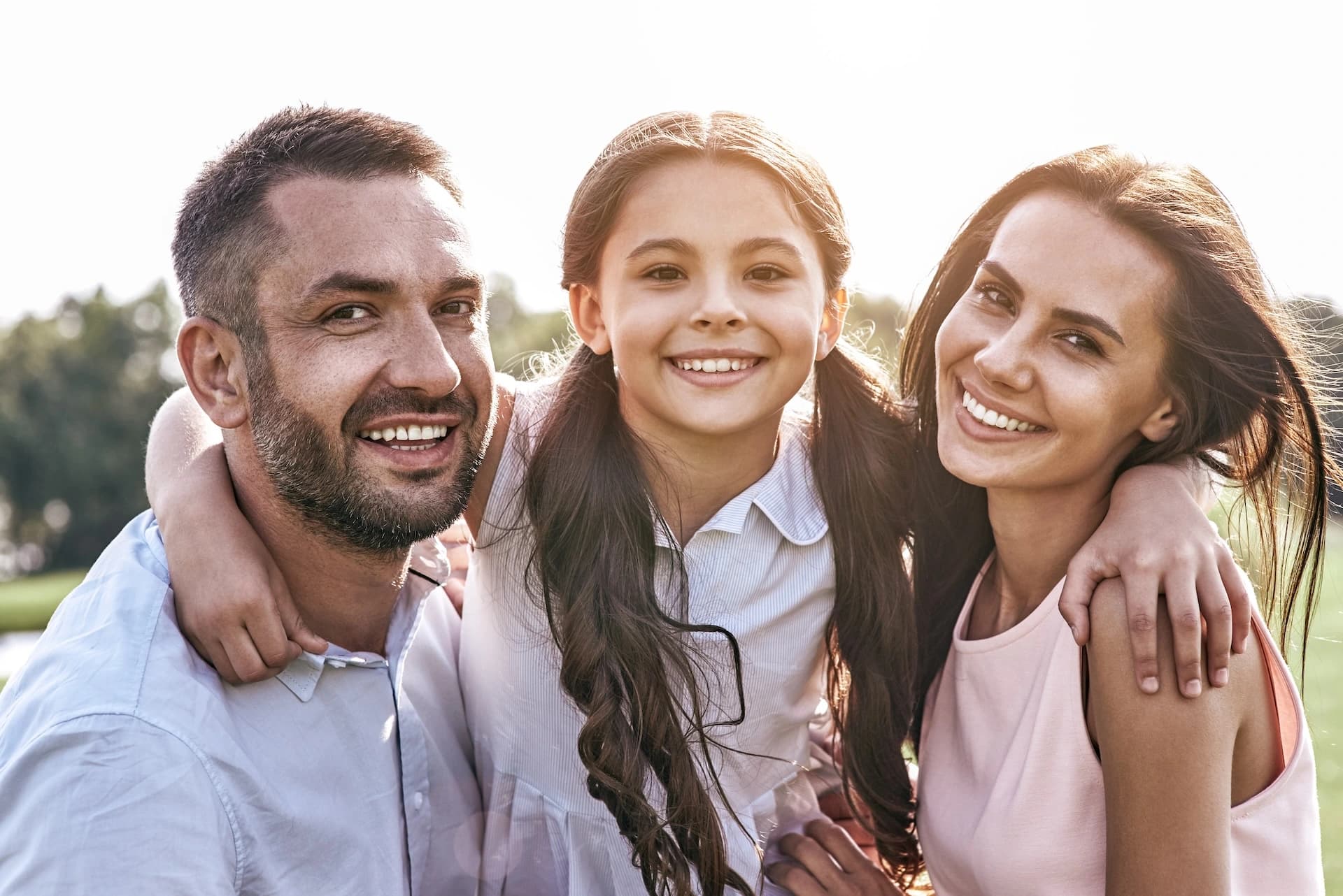 Happy family smiling - Maypole Dental price list